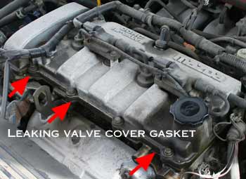 Leaking valve cover gasket