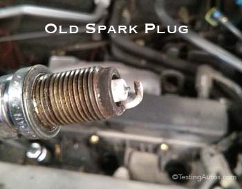 Old spark plug