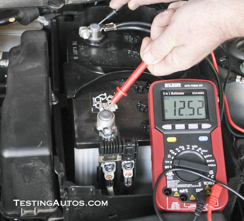 Car Battery Voltage Chart