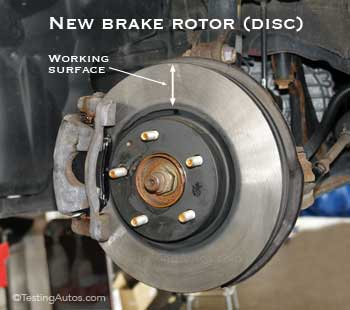 New brake rotor