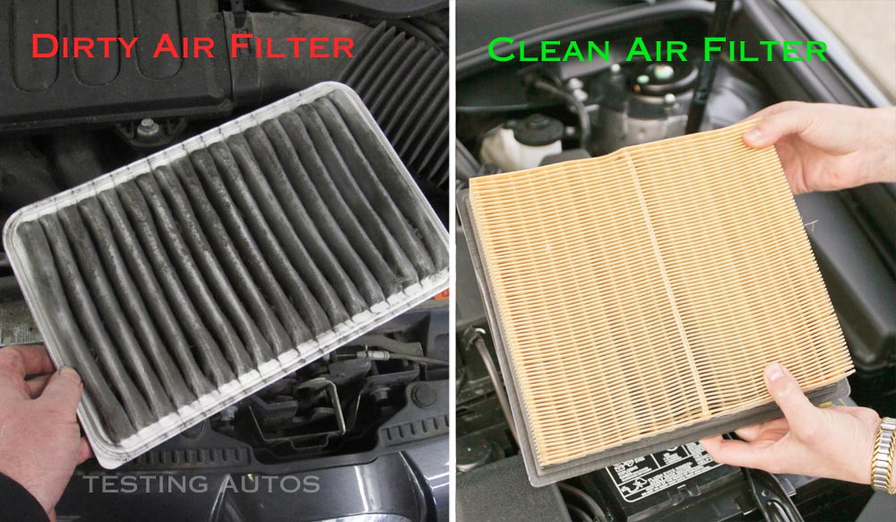 How often should an engine air filter  be changed 