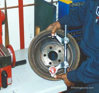 Measuring inner drum diameter