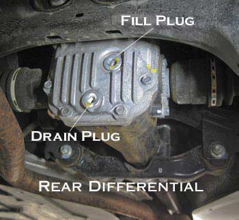 Rear differential