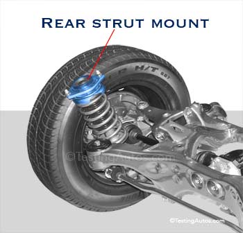 Rear strut mount