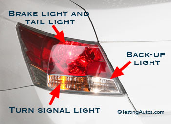 Rear tail lights