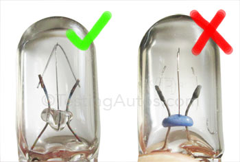 Bad vs good bulb