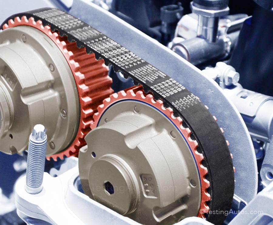 When does the timing belt need to be replaced? car timing diagram 