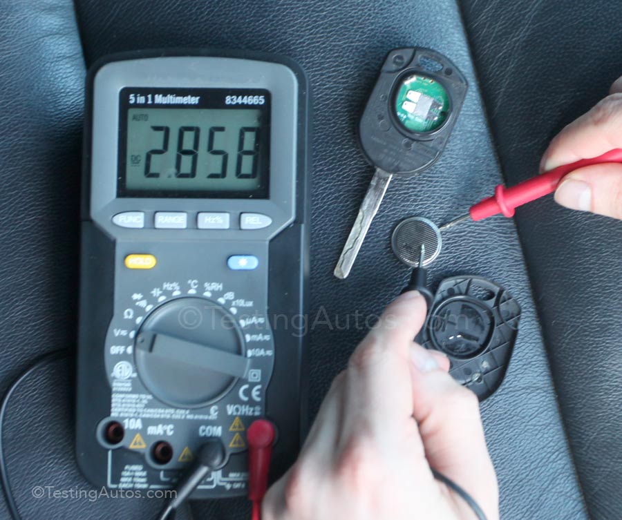 When does the key fob battery need replacing?