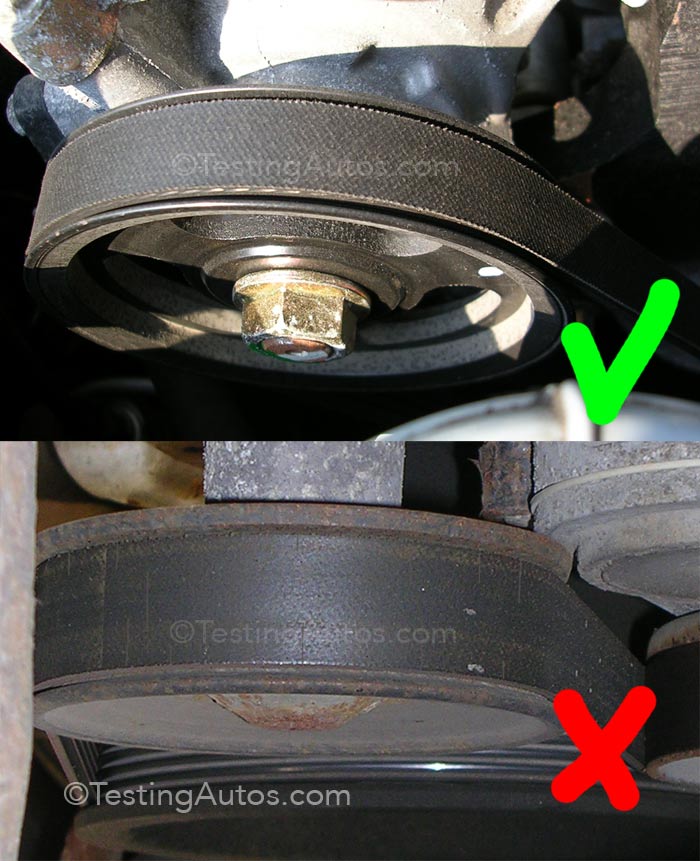 When a drive belt should be replaced in your car?
