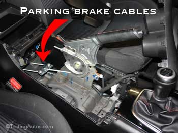 Parking brake cables