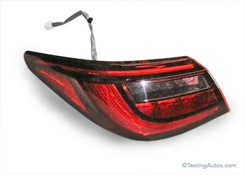 Used taillight assembly