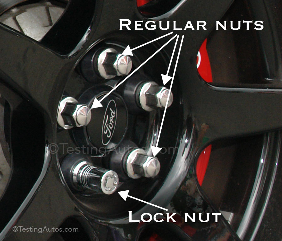 What to do if a wheel lock nut key is missing or broken?