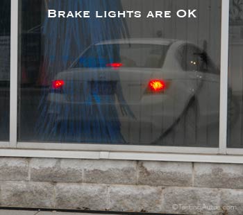 Third brake light is not working