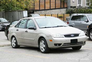 Car sits lower in the back