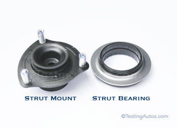Strut mount and bearing