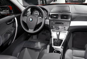 BMW X3 2008 interior