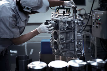Takumi working on Nissan GT-R engine