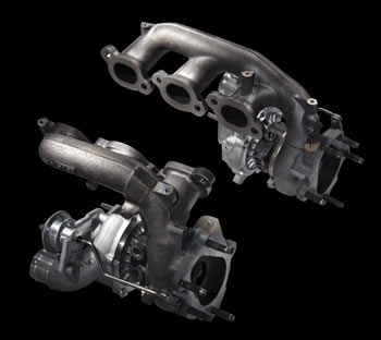 Nissan GT-R turbochargers