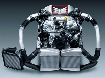 Nissan GT-R VR38DETT engine